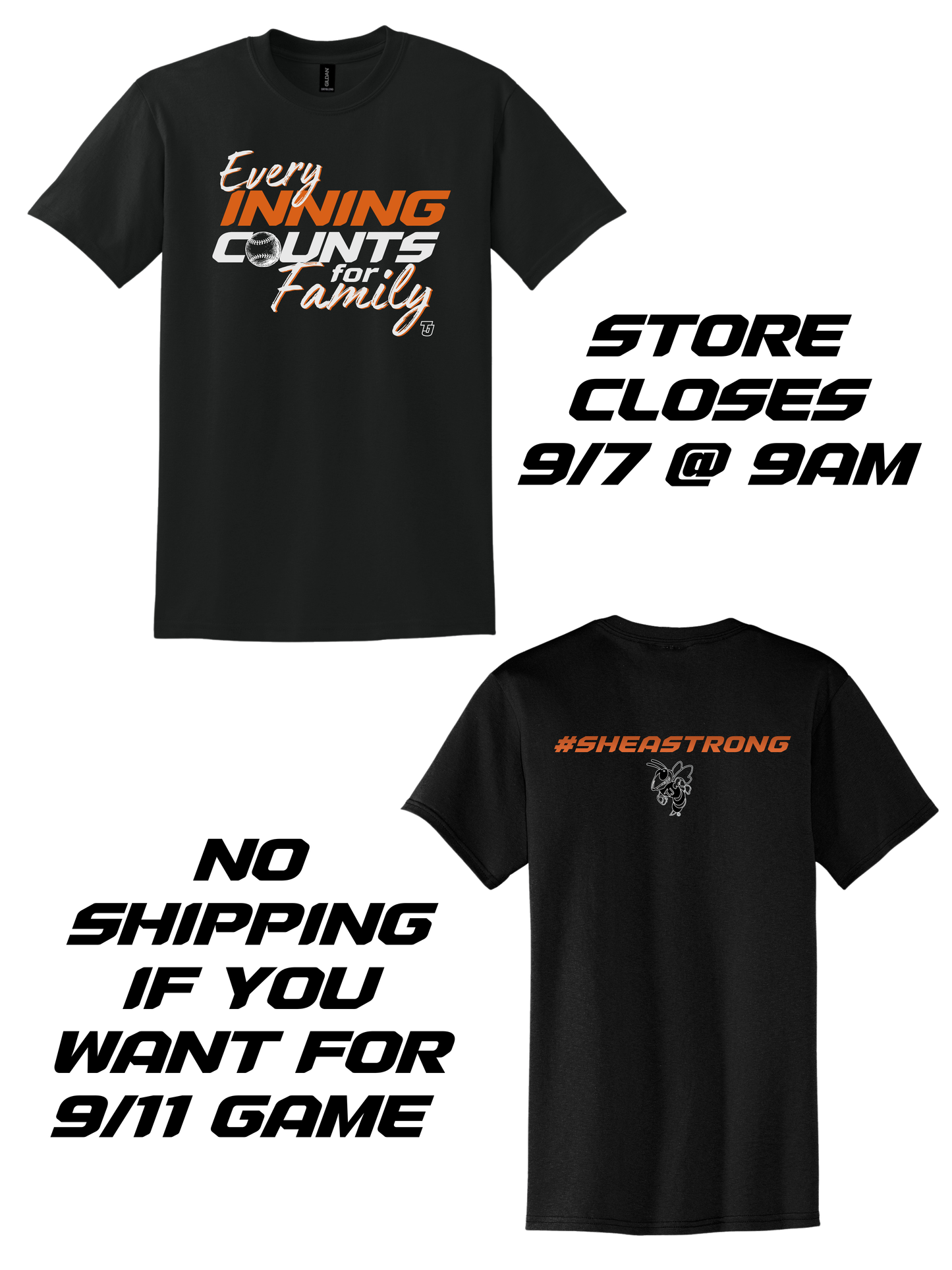 Thomas Jefferson Baseball - SheaStrong Tshirts