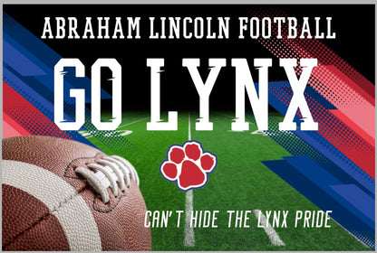 LYNX TOUCHDOWN CLUB YARD SIGN FUNDRAISER