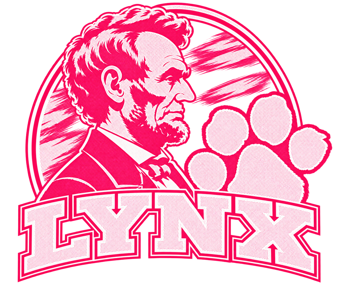 LYNX Pink Design on Black!!