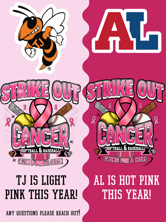 Strike Out Cancer TJ vs AL Baseball & Softball!