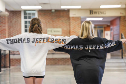 Thomas Jefferson Cheer - Thomas Jefferson Jackets Crewneck