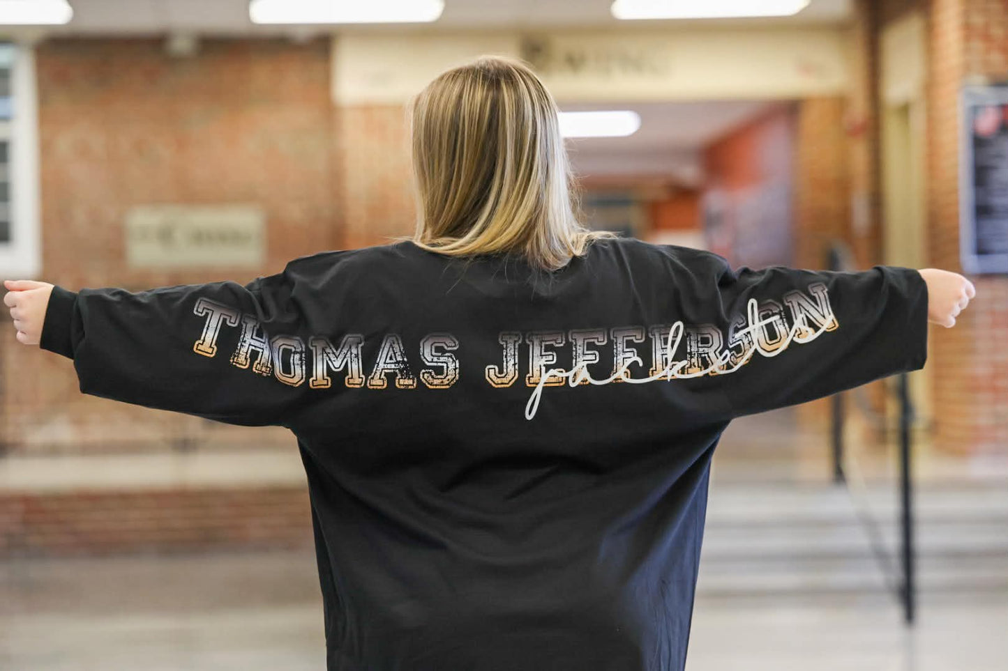 Thomas Jefferson Cheer - Thomas Jefferson Jackets Crewneck