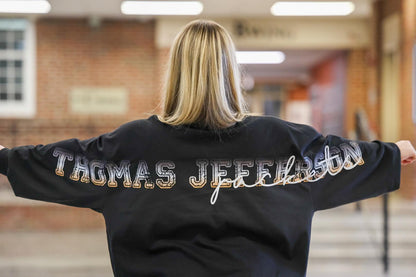 Thomas Jefferson Cheer - Thomas Jefferson Jackets Crewneck