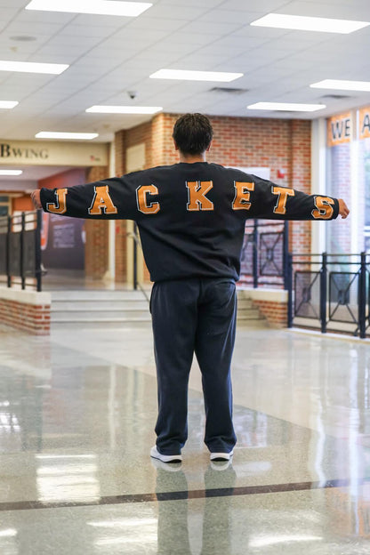 Thomas Jefferson Cheer - JACKETS Crewneck