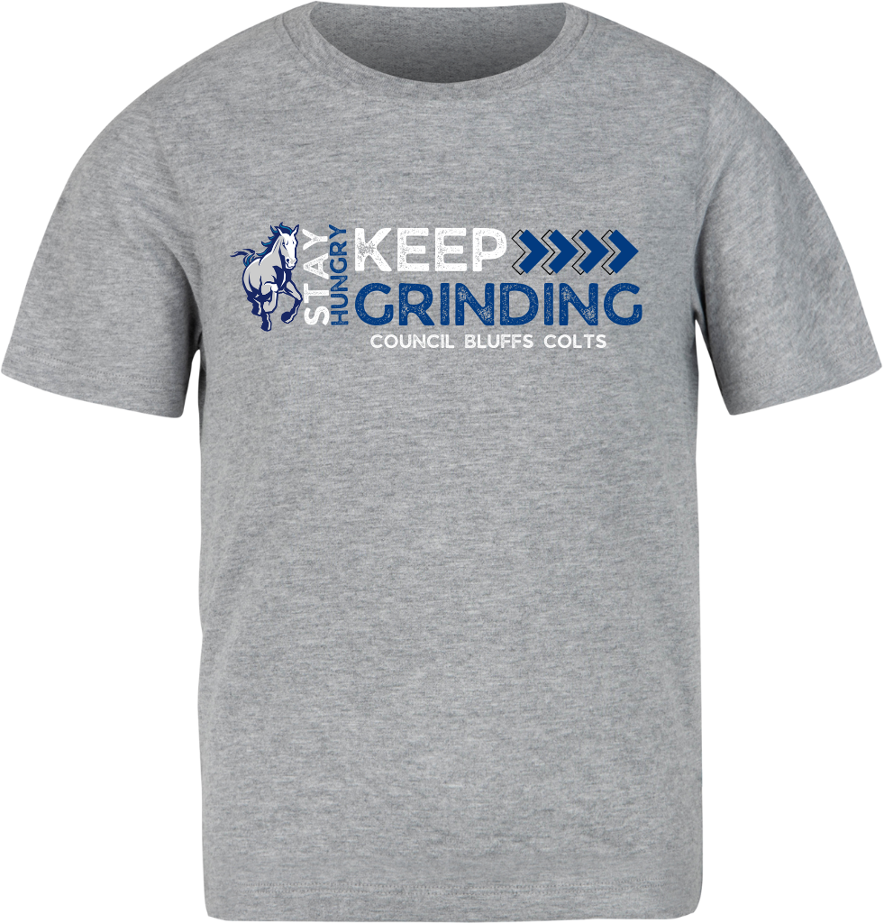 COLTS SWAG - KEEP GRINDING STAY HUNGRY YOUTH